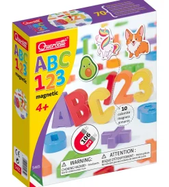Quercetti Magneter - ABC/123 - 106 Dele - 5465