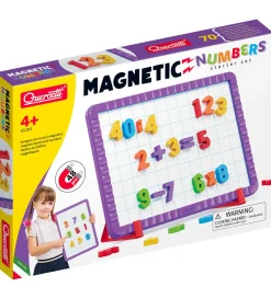 Quercetti Magnetisk Tavle - Tal Startsæt - 48 Dele - 05183