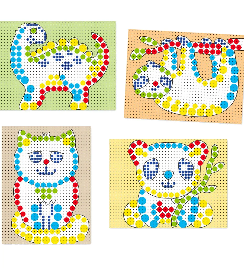 Quercetti Stiftmosaik - Fantacolor Tab - 150 Dele - 923