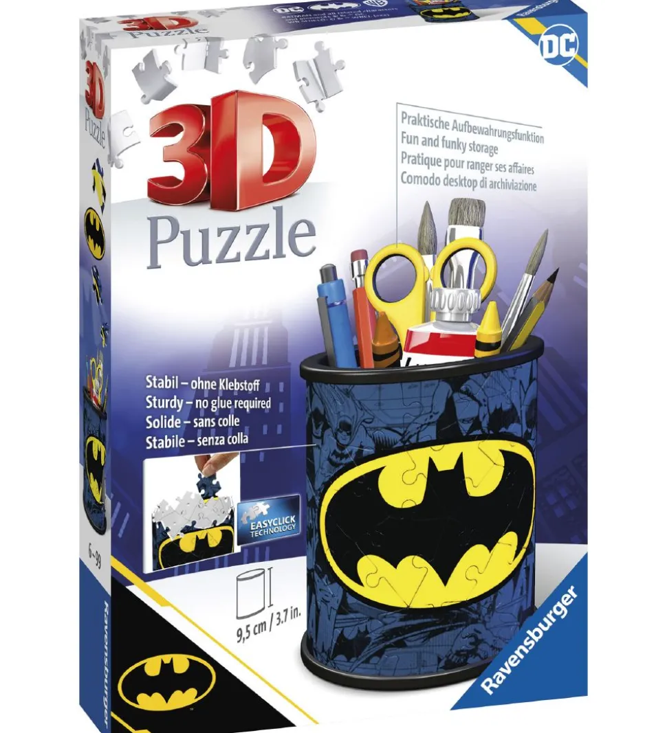 Ravensburger 3D Puslespil - 54 Brikker - Batman Pencil Cup