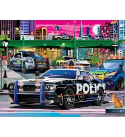 Ravensburger Puslespil - 150 Brikker - Police On Patrol