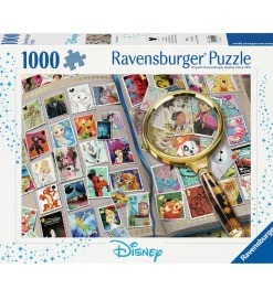 Ravensburger Puslespil - 1000 Brikker - Disney Stamp Album