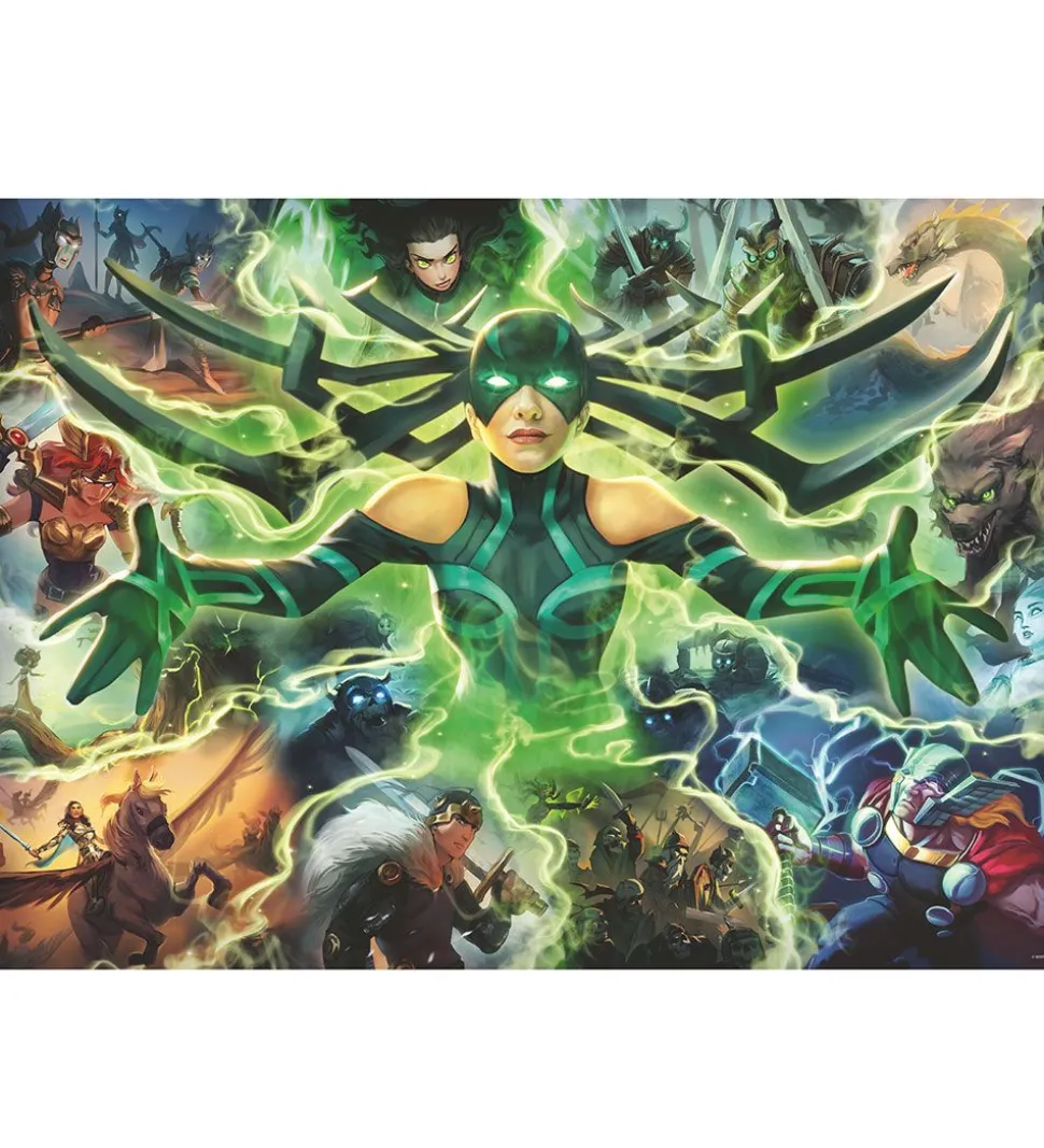 Ravensburger Puslespil - 1000 Brikker - Villainous - Hela