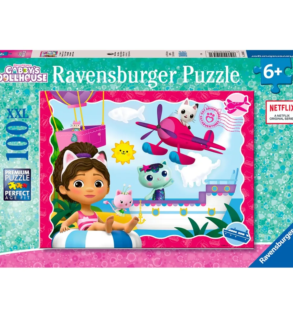 Ravensburger Puslespil - 100 Brikker - Gabby's Dollhouse