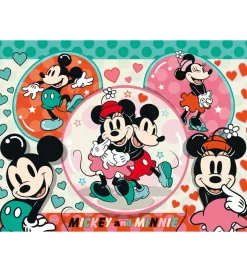 Ravensburger Puslespil - 150 Brikker - Mickey & Minnie