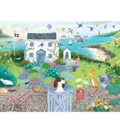 Ravensburger Puslespil - 1000 Brikker - Coastal Cottage