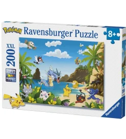 Ravensburger Puslespil - 200 Brikker - Pokémon