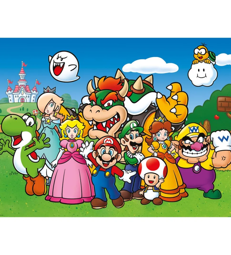 Ravensburger Puslespil - 100 Brikker - Super Mario Fun