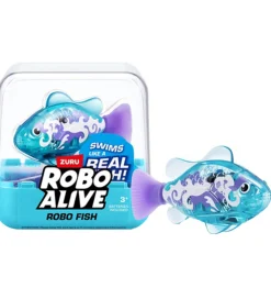 Robo Alive Badelegetøj - Robo Fish - Blå/Lilla