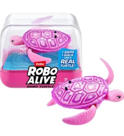 Robo Alive Badelegetøj - Robo Turtle - Pink