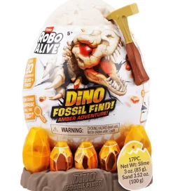 Robo Alive Legetøj - Dino Fossil Find - Amber Adventure