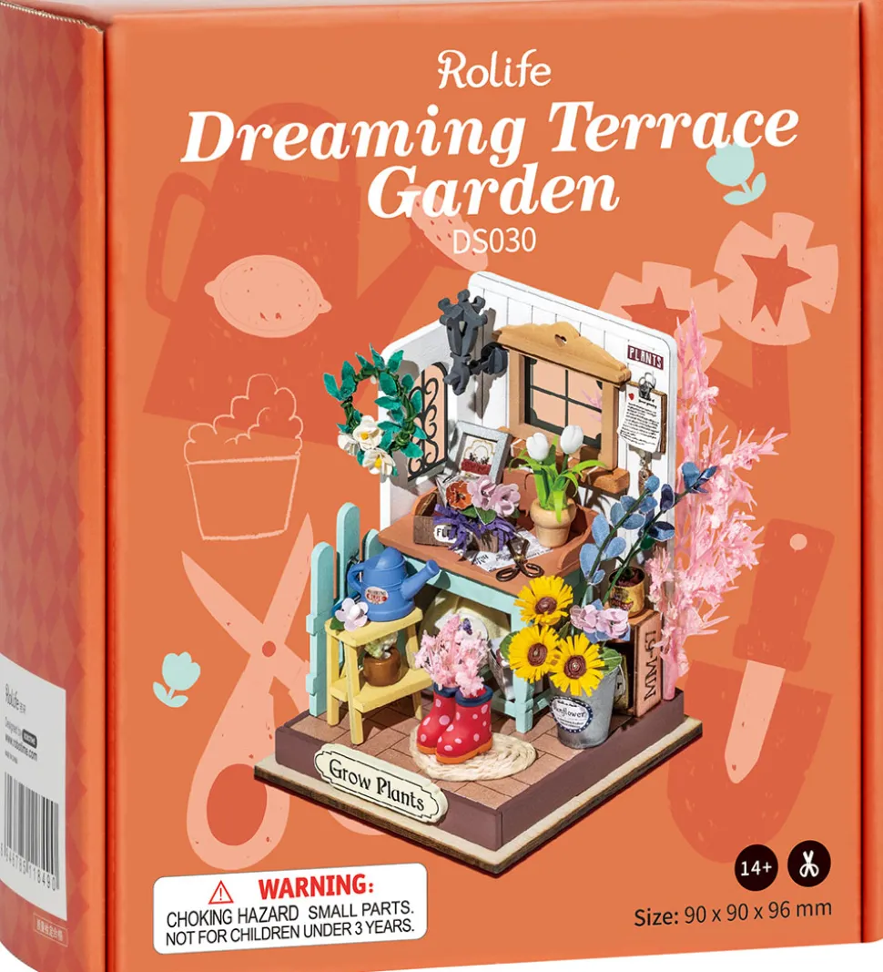 Rolife Miniature-diorama - DIY - Dreaming Terrace Garden - DS030