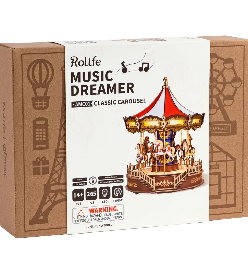 Rolife Miniature-diorama - DIY - Classic Carousel AMC01 - 265