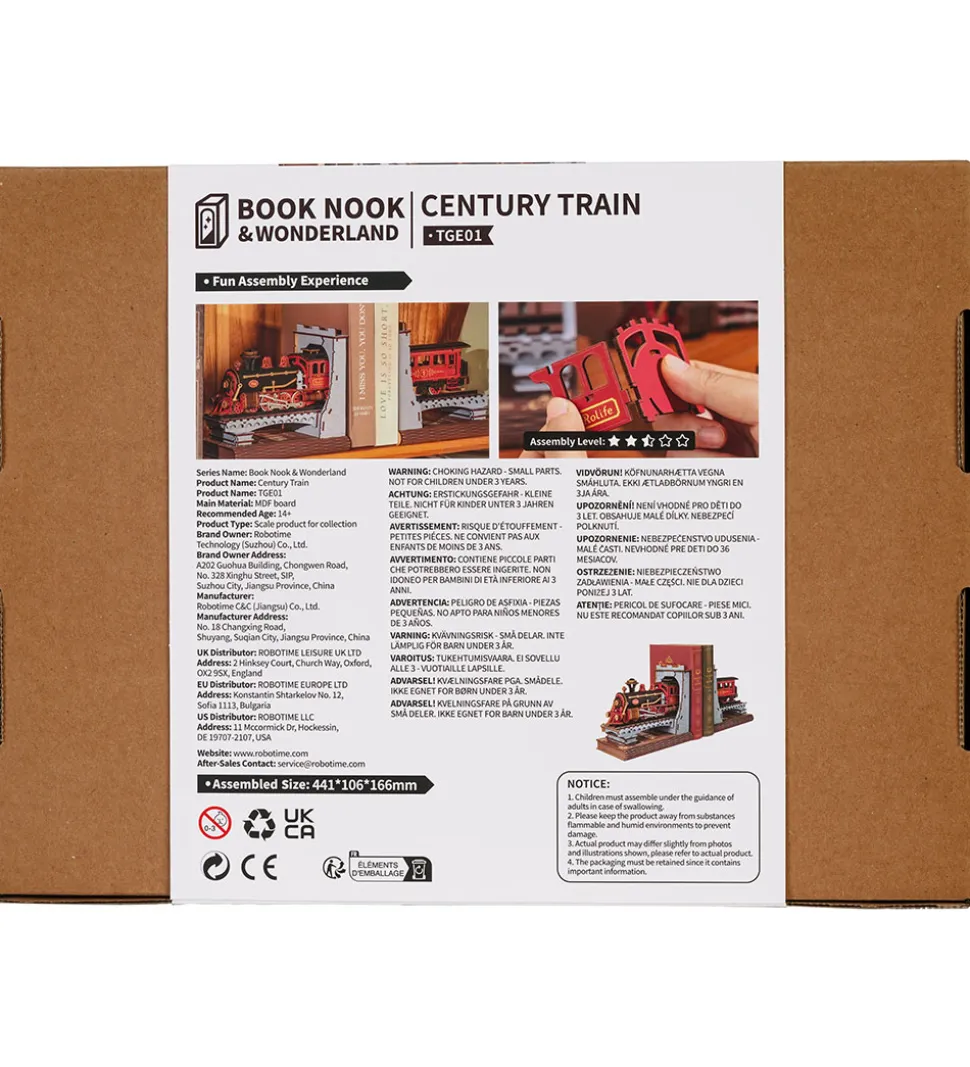 Rolife Miniature-diorama - DIY - Book Nook & Wonderland - Tog