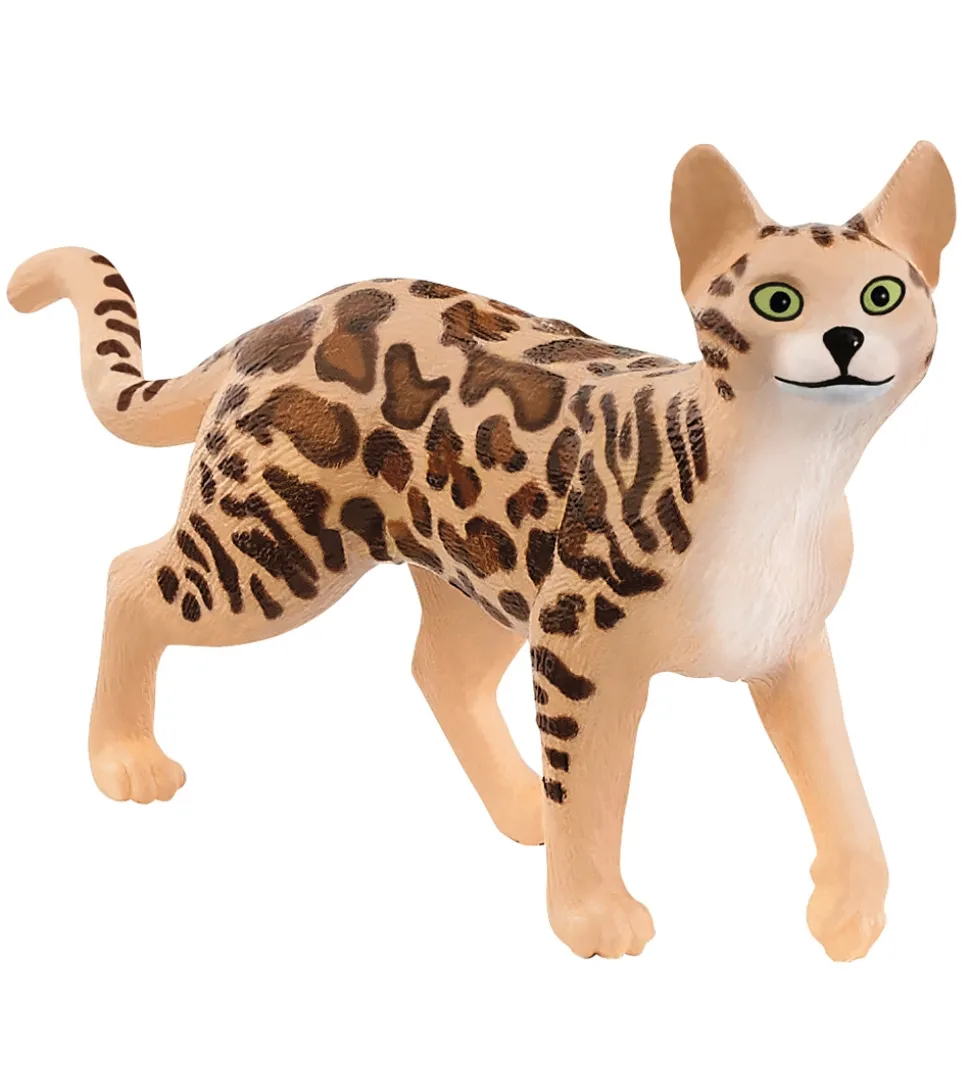 Schleich Dyr - 4,6 x 8,5 cm - Bengalkat 13918