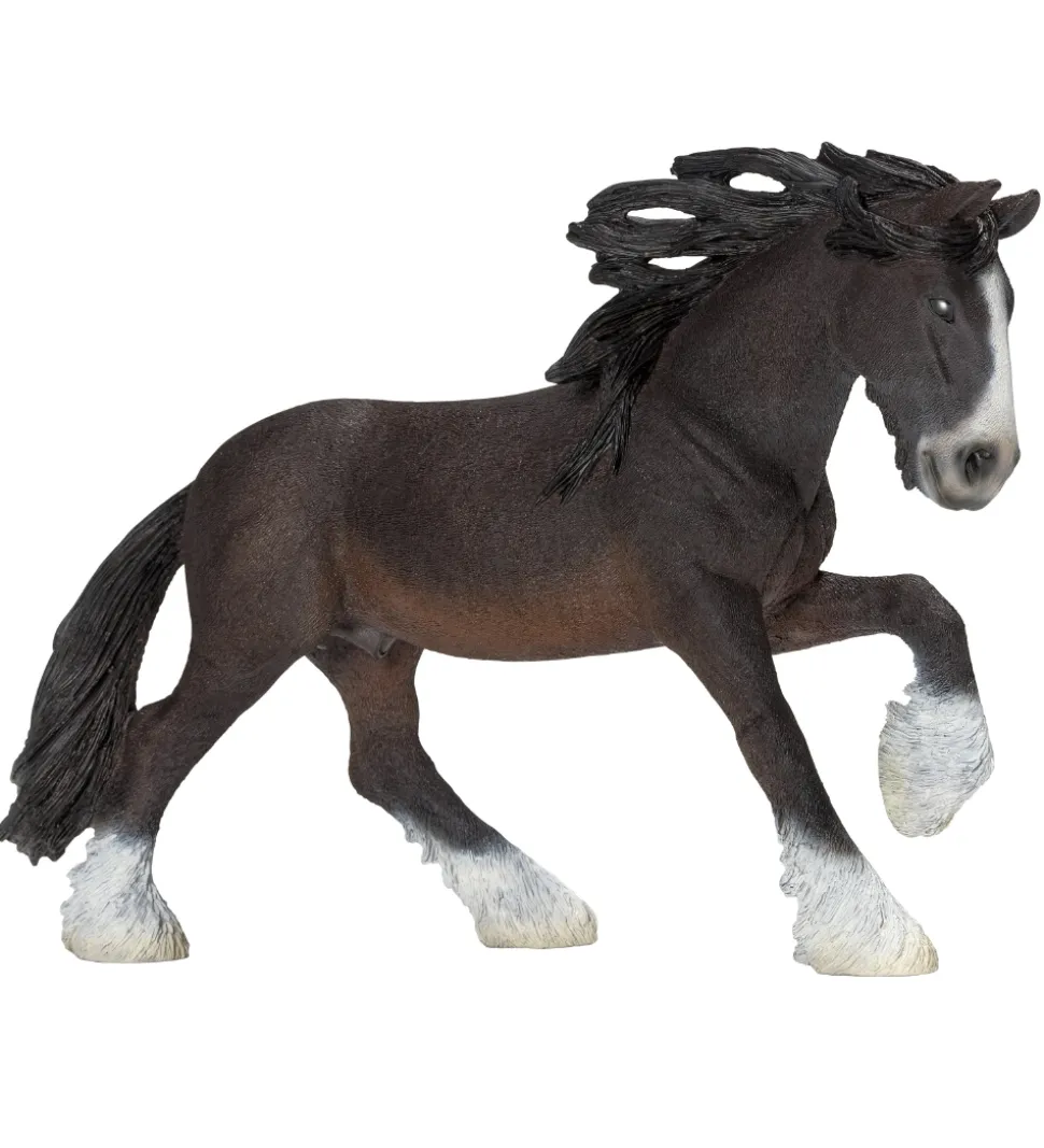 Schleich Dyr - 17 x 12 cm - Shire Hingst 13734