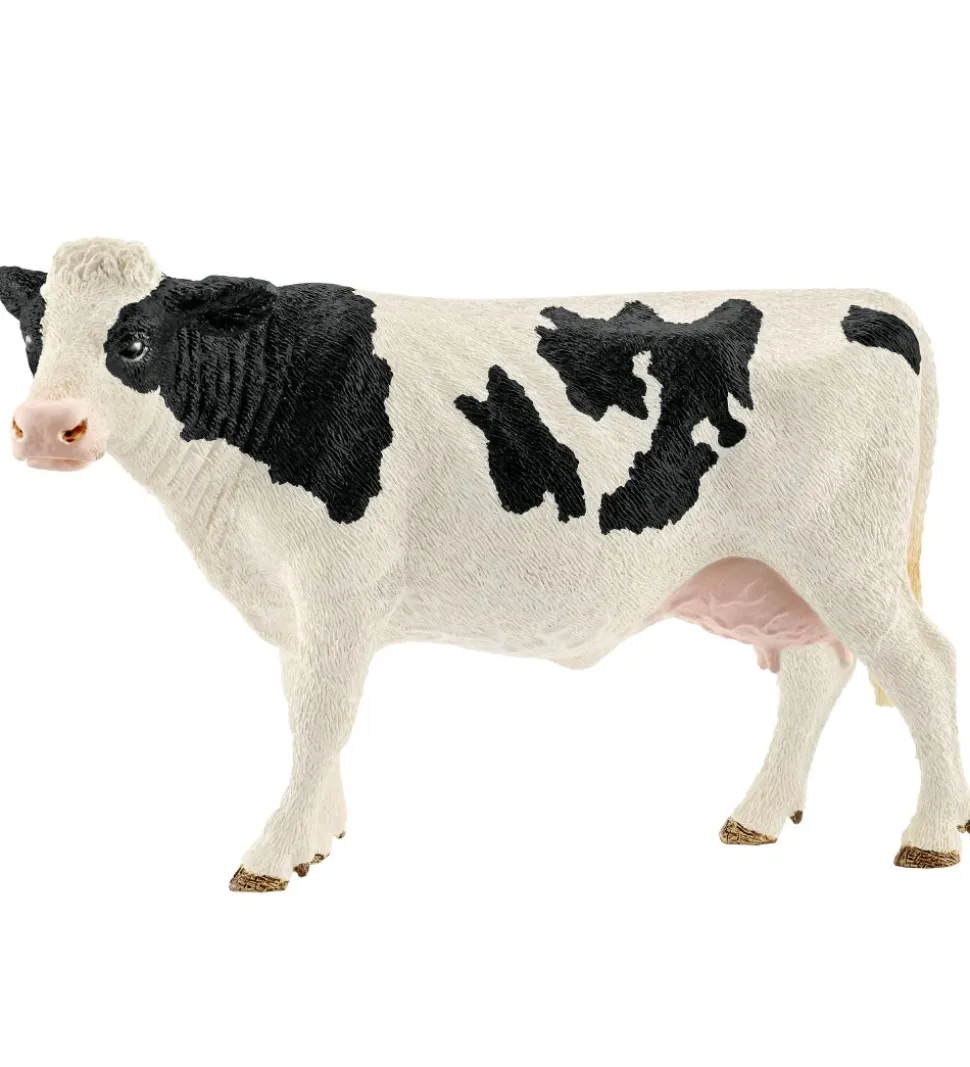 Schleich Dyr - Sortbroget Ko - H: 8 cm 13797