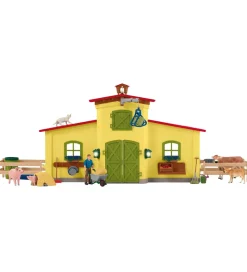 Schleich Farm World - 50x16x30 cm - Stor Bondegård 42605 - Gul