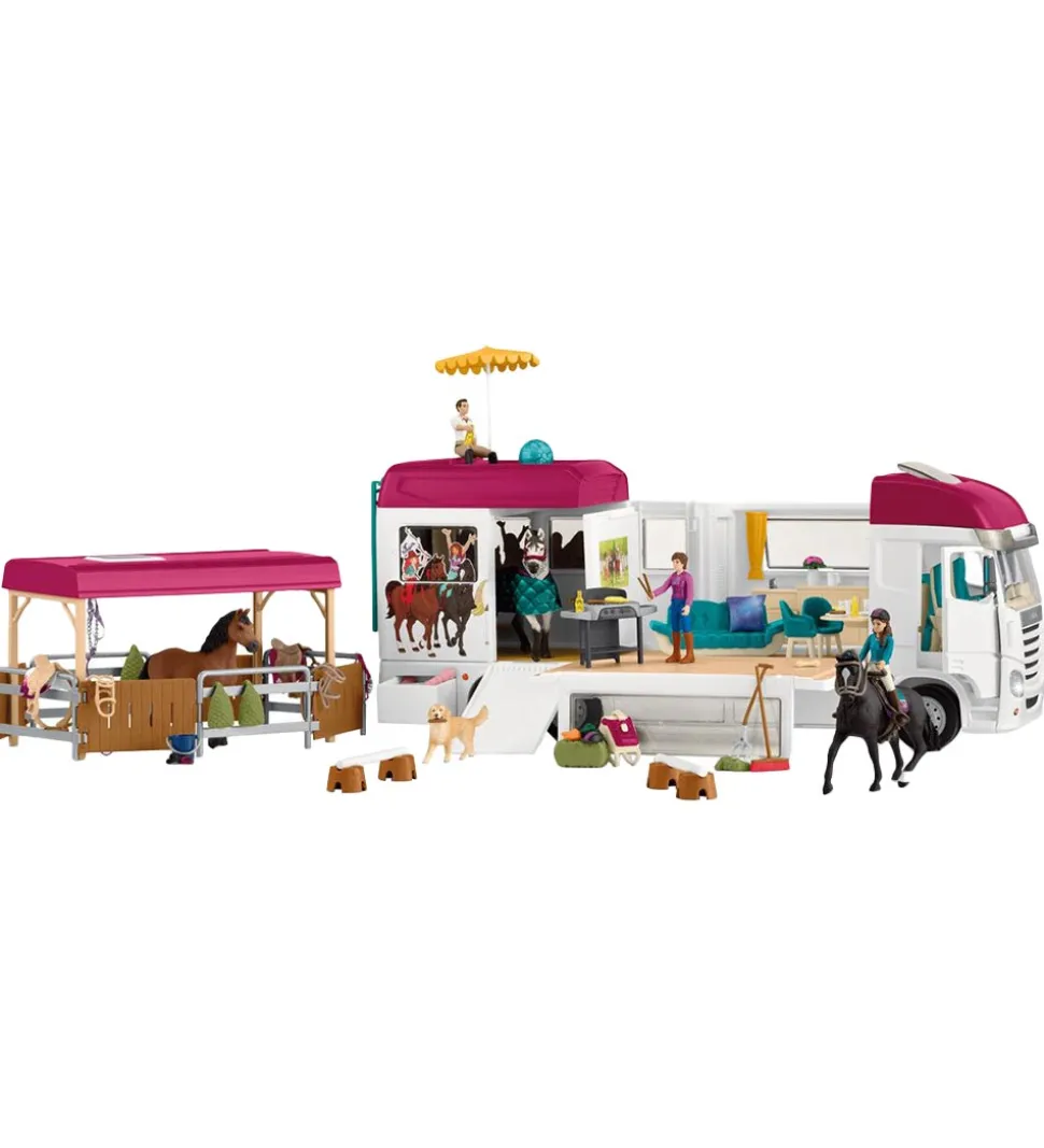 Schleich Horse Club - 68x60x28 cm - Hestetransporter 42619