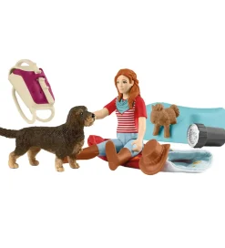 Schleich Overnatning Med Hannah - 42748 - 11 Dele