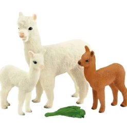 Schleich Wild Life - H: 8 cm - Alpakafamilie 42544