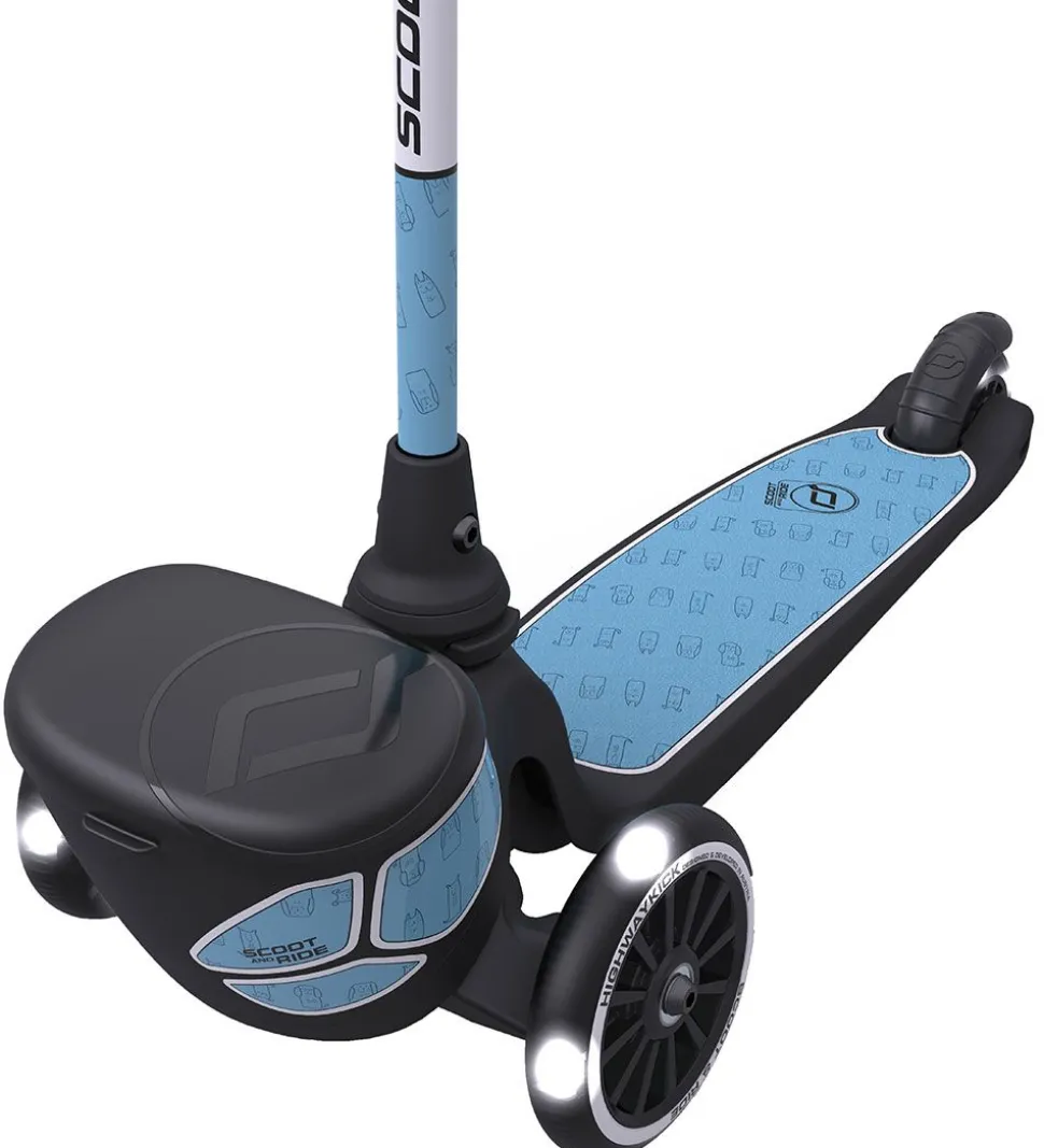 Scoot and Ride Highway Kick 2 - Reflective Steel