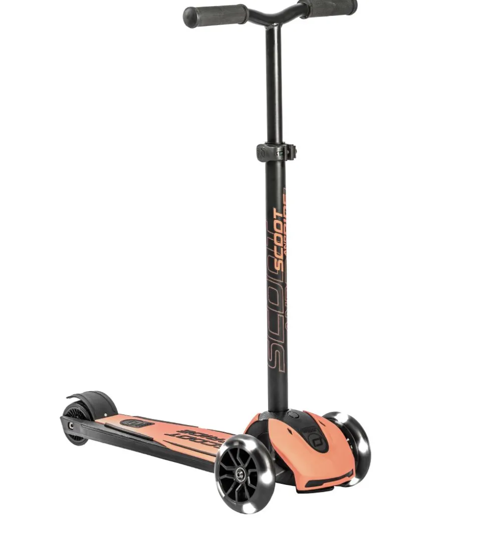 Scoot and Ride Highway Kick 5 - LED - Peach