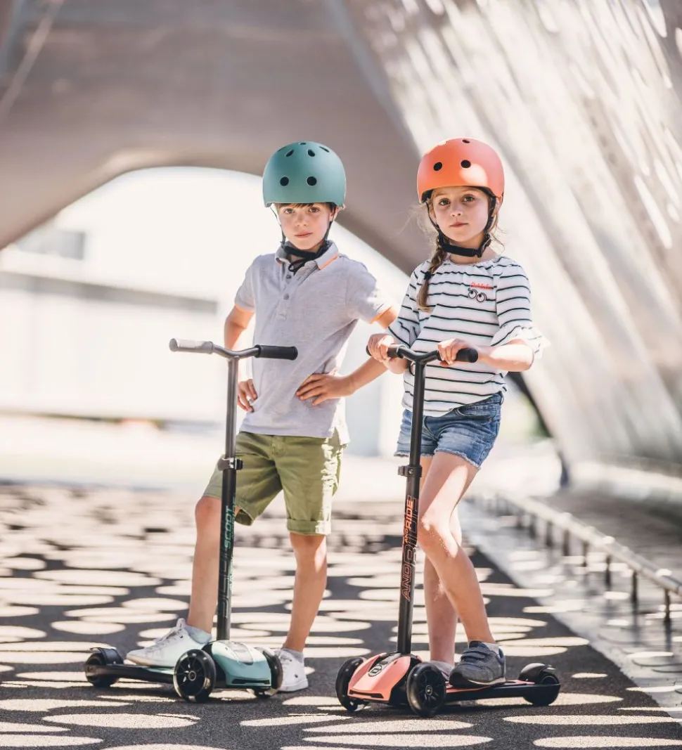 Scoot and Ride Highway Kick 5 - LED - Peach