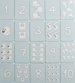 Scrunch Kort - Silikone - 20 Stk - Duck Egg Blue