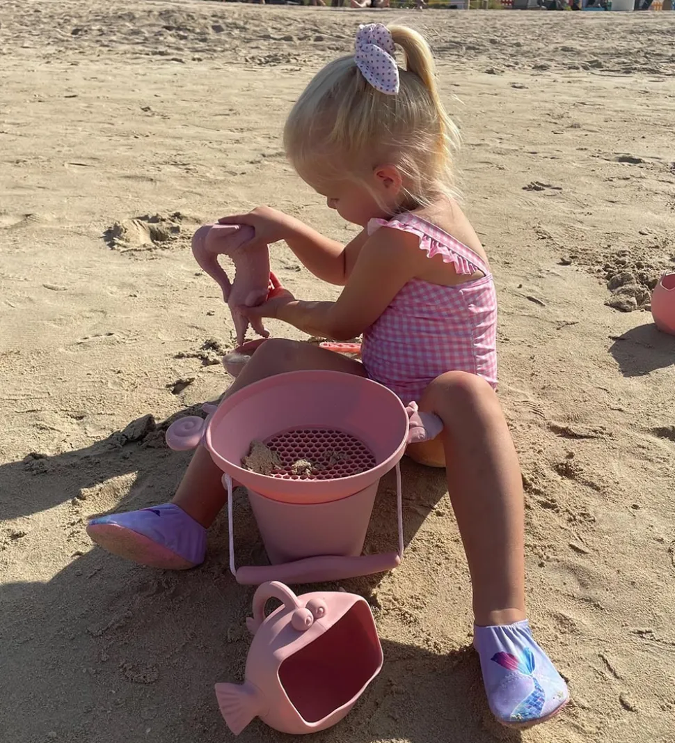 Scrunch Sigte - 20x6,5 cm - Silikone - Dusty Rose