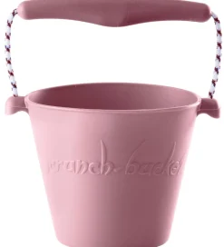 Scrunch Spand - Silikone - 13 cm - Lyserød