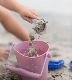 Scrunch Spand - Silikone - 13 cm - Lyserød