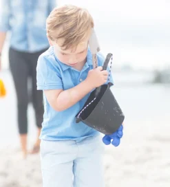 Scrunch Spand - Silikone - 13 cm - Mørkegrå