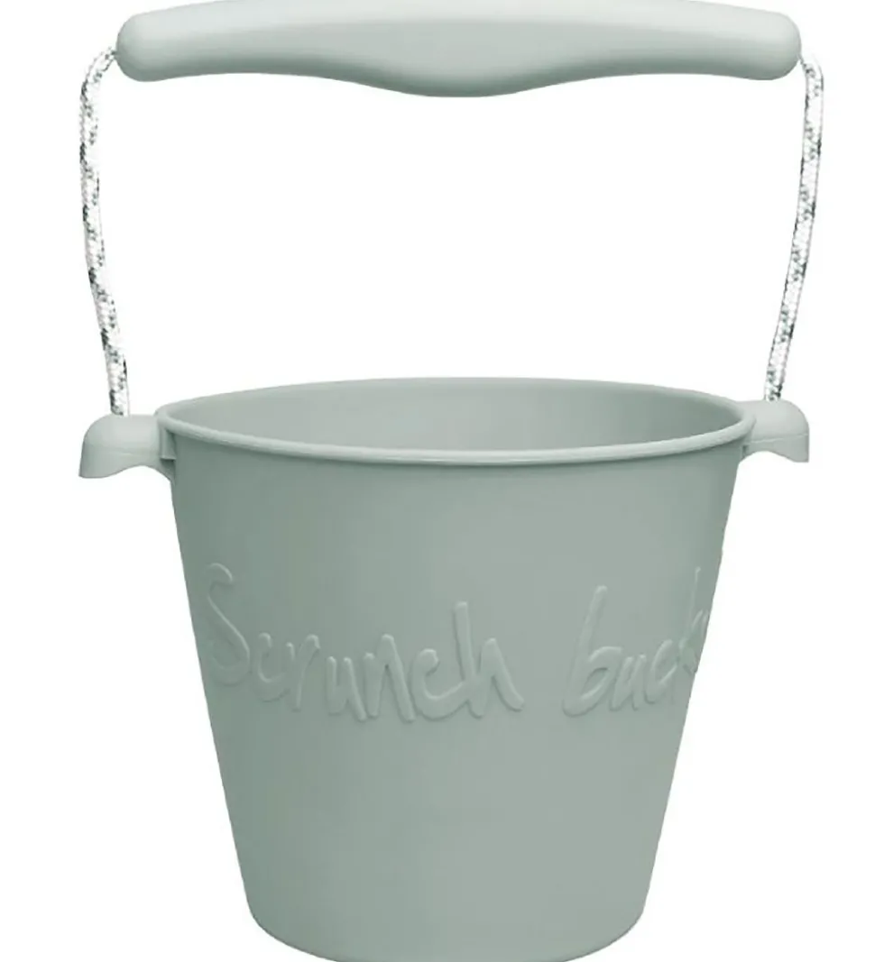 Scrunch Spand - Silikone - 13 cm - Sage Green