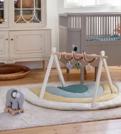 Sebra Aktivitetsstativ - Træ - Hvid