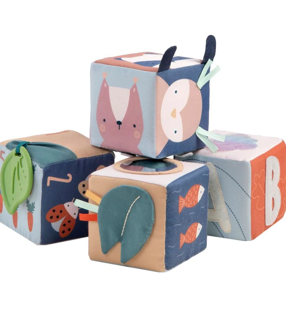 Sebra Stofklodser - 4 stk - Woodland