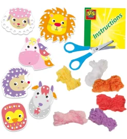 SES Creative - Broderikort - Broder Bløde Dyr