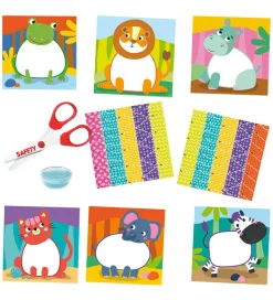 SES Creative - Montessori - Lær at klippe Kollager