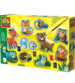 SES Creative - Støb & Mal - Skovens Dyr