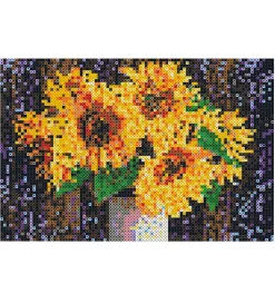 SES Creative - Strygeperlesæt - 7.000 stk. - Solsikker