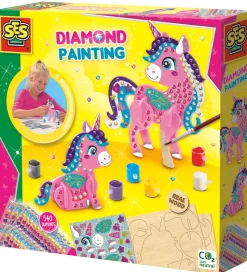 SES Creative Kreasæt - Diamantmosaik - 3D - Enhjørning