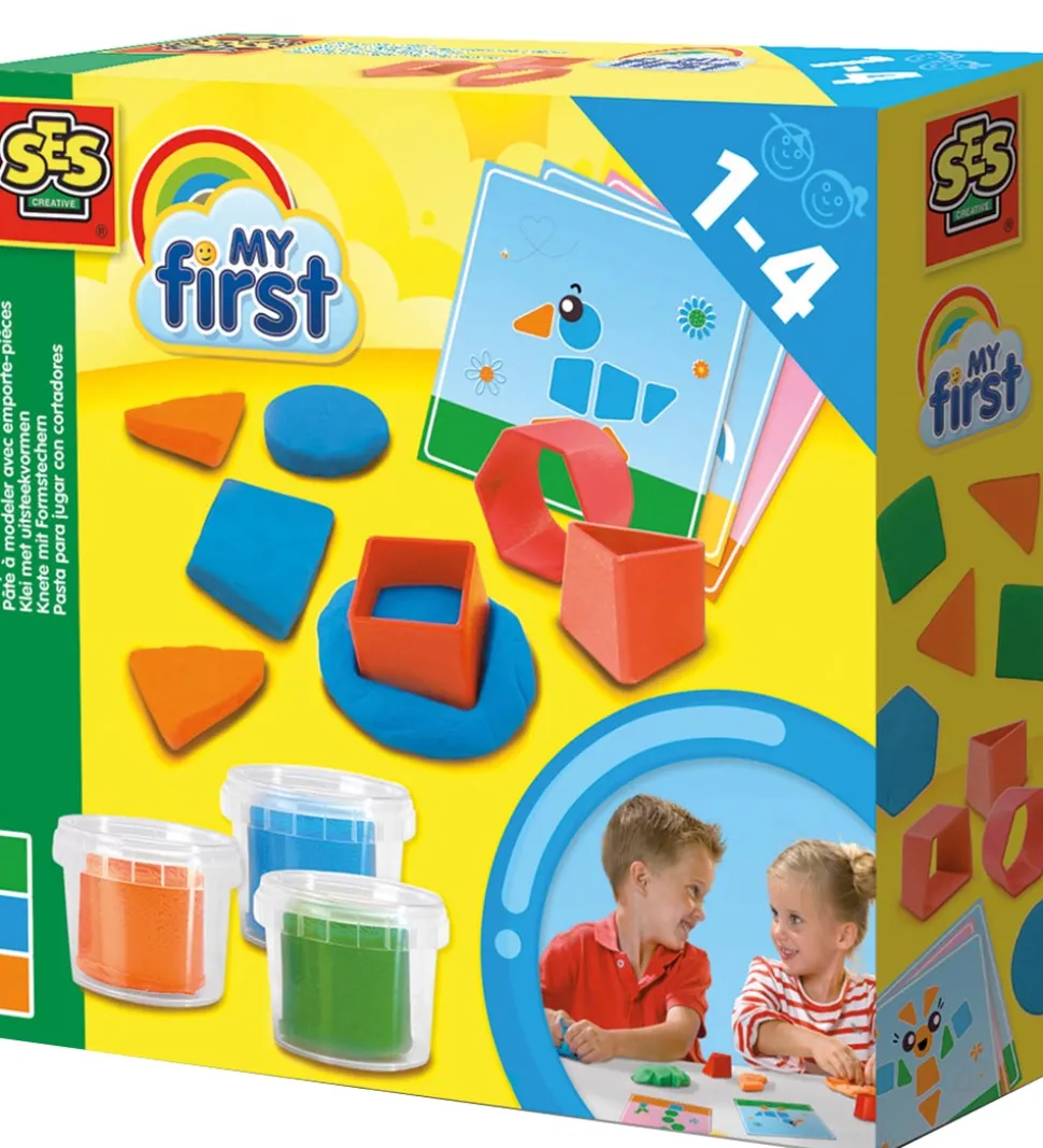 SES Creative Modellervoks - Min Første Modellervoks m. Figurer