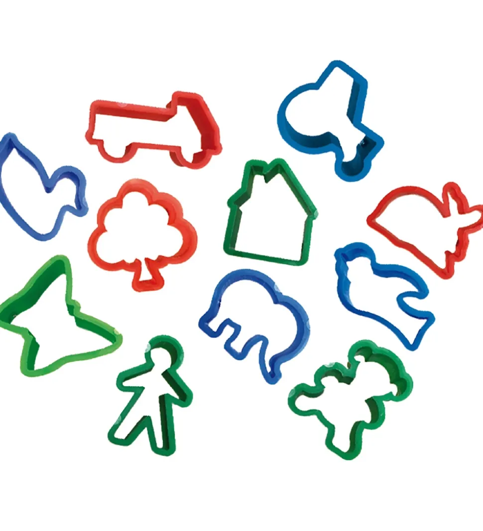 SES Creative Modellervoks - 8 Farver m. Udstikkere/Duft/Glimmer