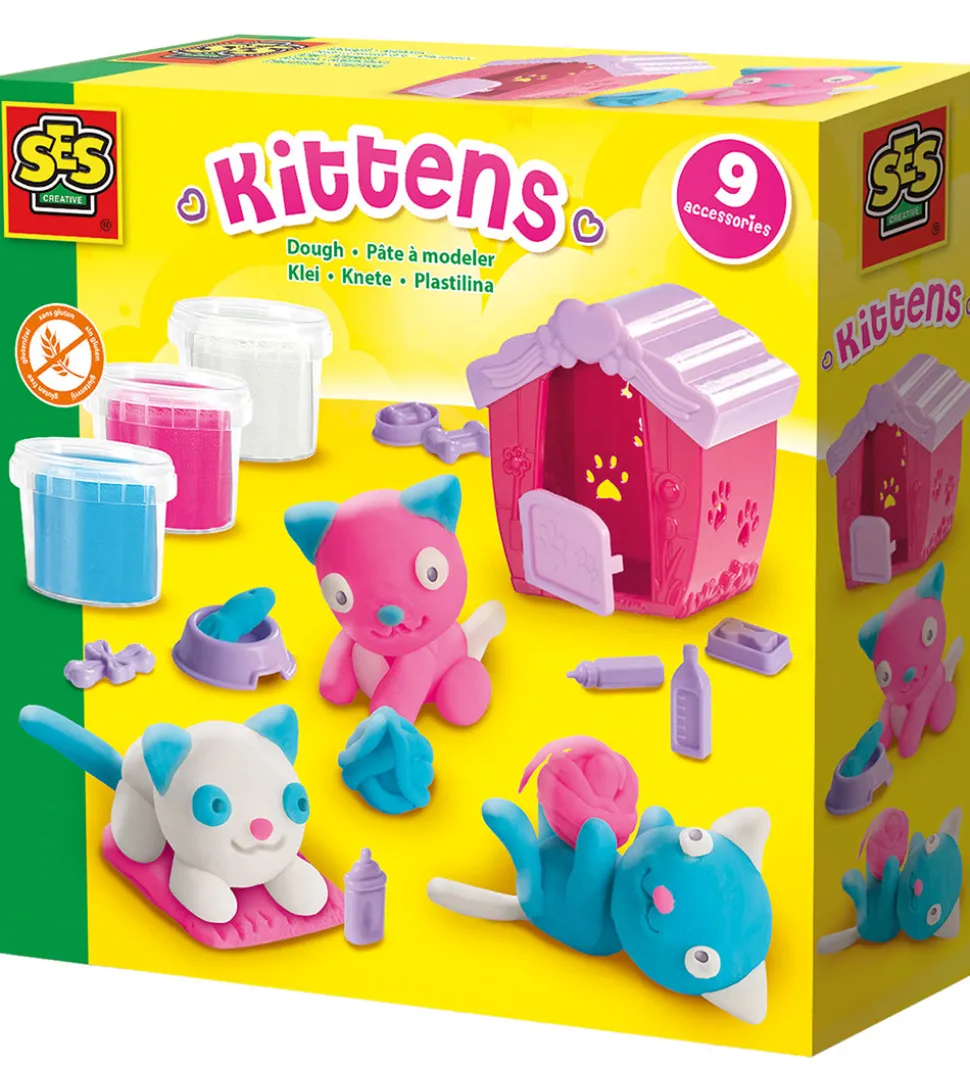 SES Creative Modellervoks - Kattekillinger