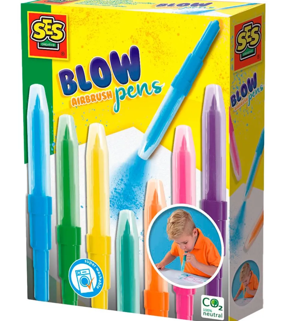 SES Creative Pustetuscher - Airbrush - 7 stk