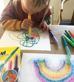 SES Creative Pustetuscher m. Skabeloner - Graffiti