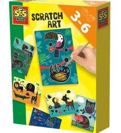 SES Creative Ridsekort - Dyrekunst