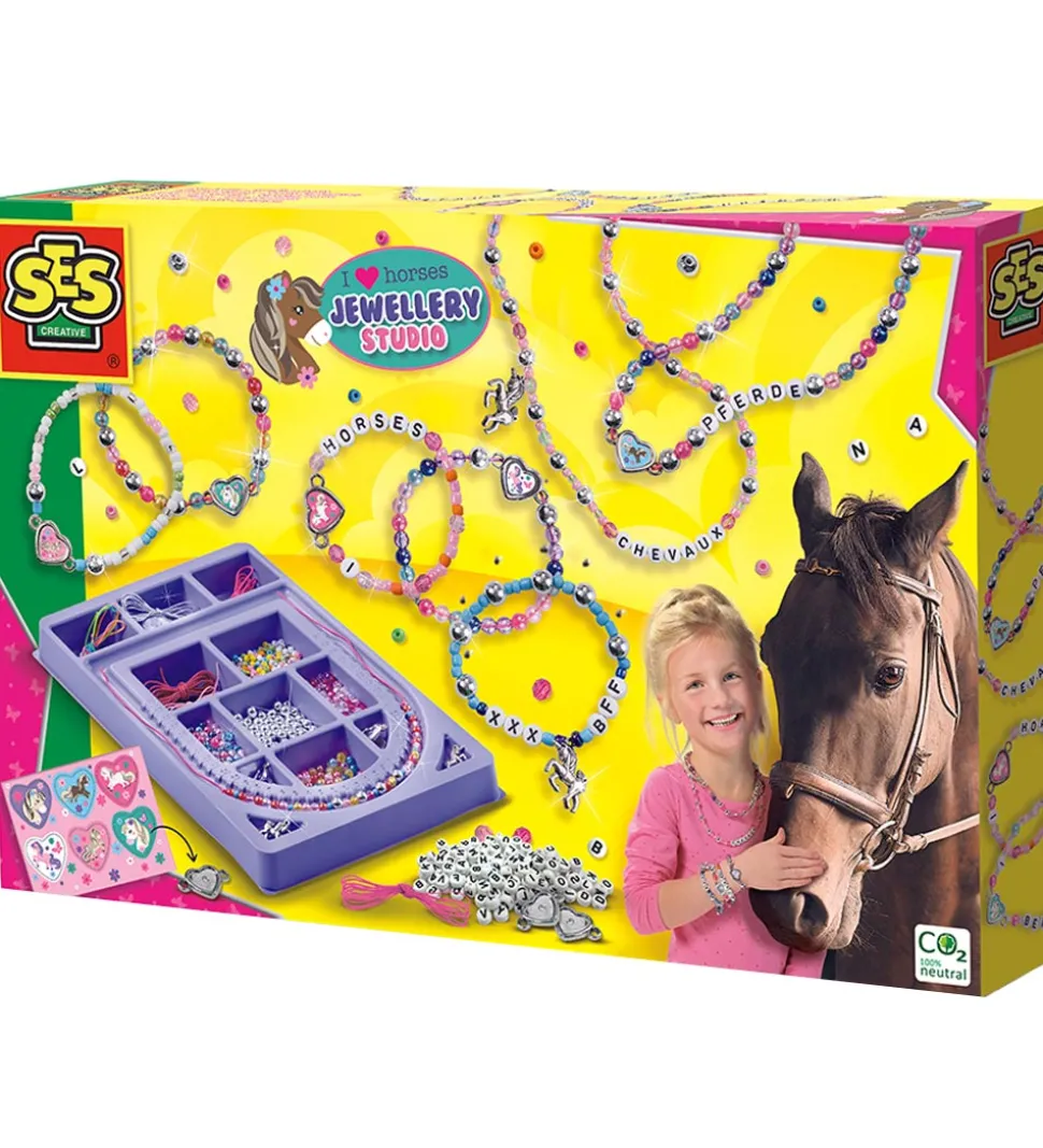 SES Creative Smykkestudio - I Love Horses