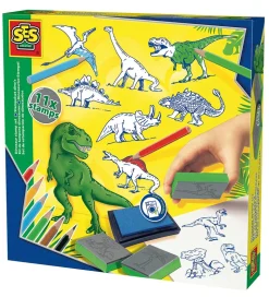 SES Creative Stempelsæt - Dinosaurer