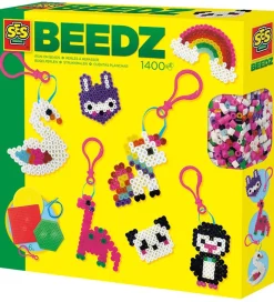 SES Creative Strygeperlesæt - 1400 stk - Nøglekæde